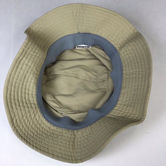 Vintage Patagonia Nylon Bucket Hat in Khaki Size S/M - Picture 8 of 8
